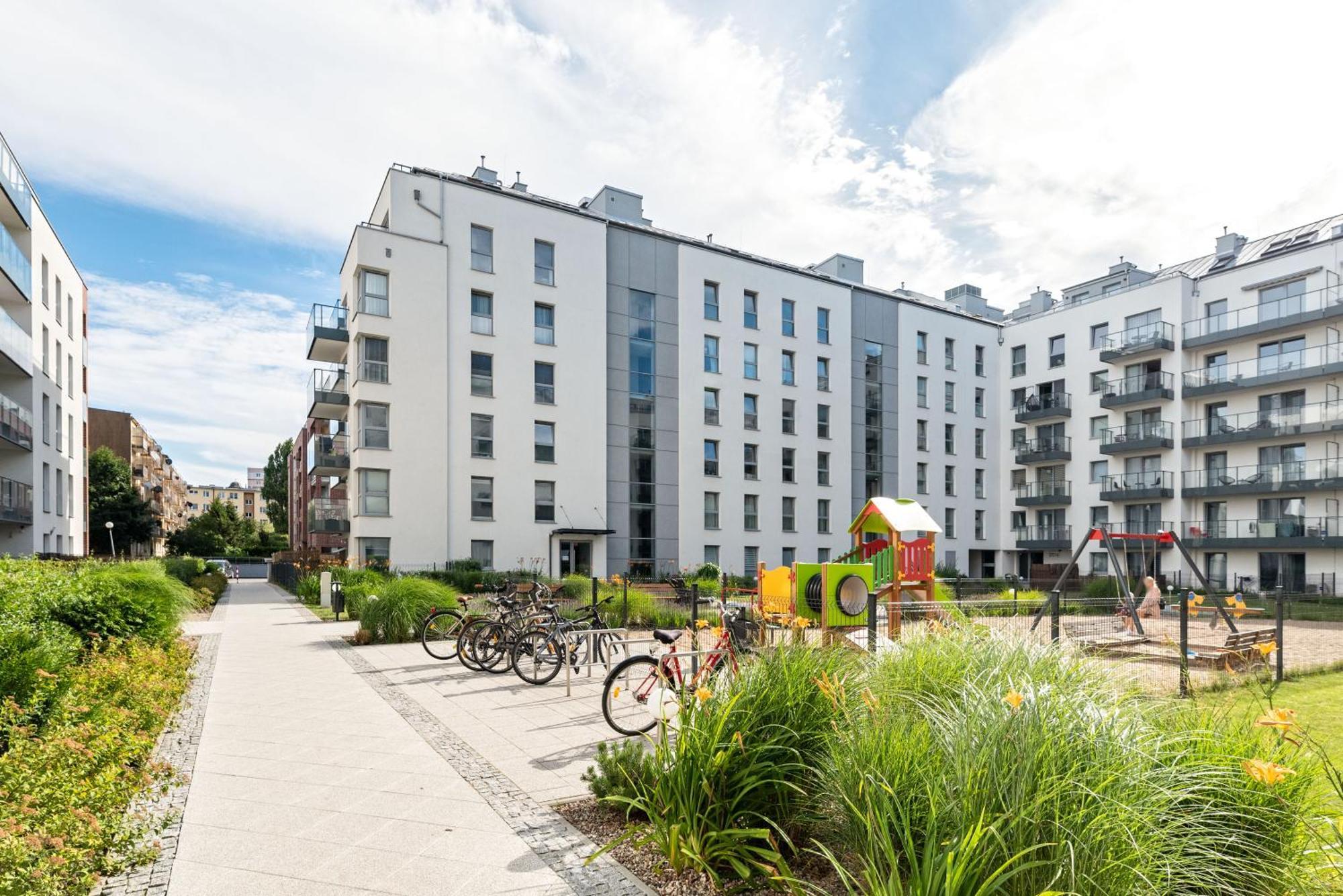 Amber Q4Apartments Gdańsk Eksteriør bilde