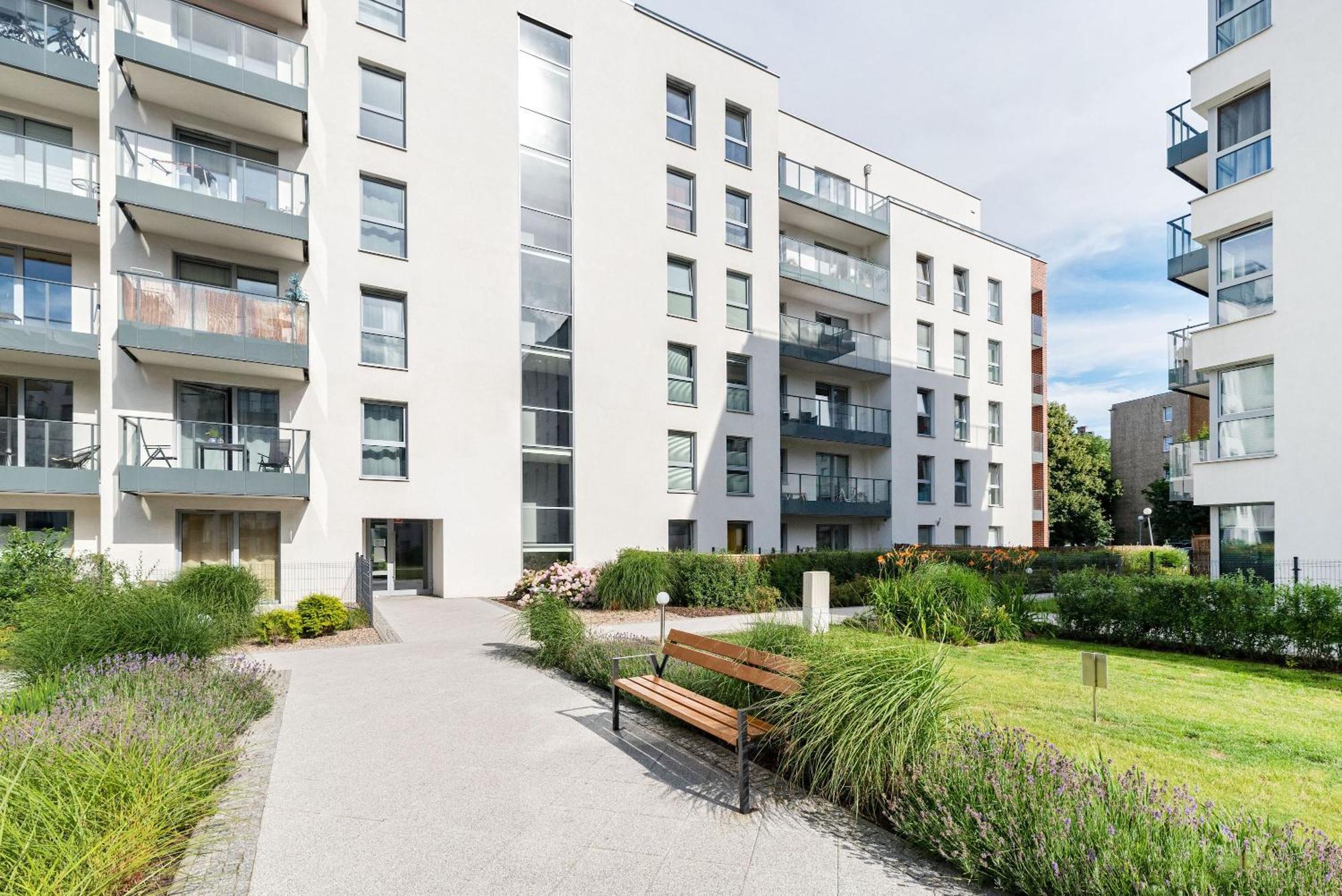 Amber Q4Apartments Gdańsk Eksteriør bilde