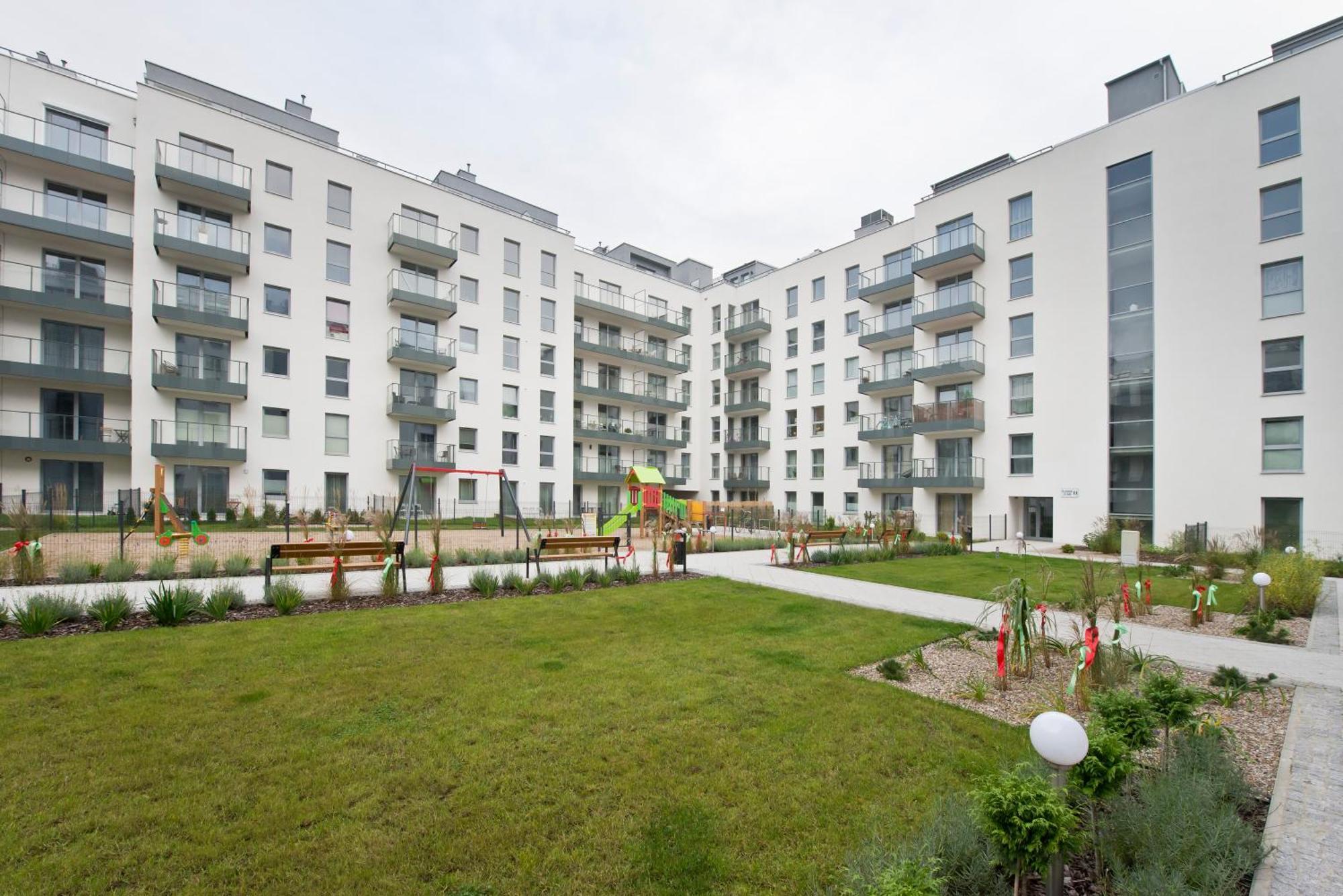 Amber Q4Apartments Gdańsk Eksteriør bilde